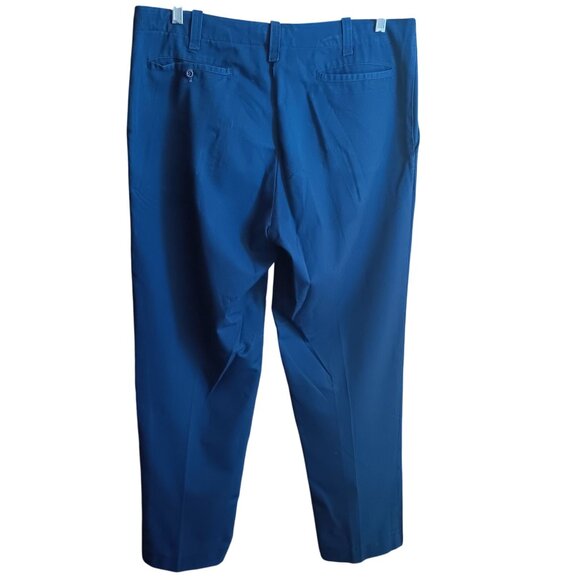 36x32 Stone Cutter 1960's Vintage Blue Work Trousers Pants USA Talon Zipper - Picture 2 of 8